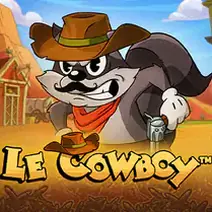 Le Cowboy slot game at Royal Reels Casino