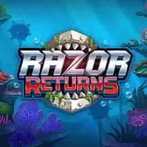 Razor Returns slot game at Royal Reels Casino